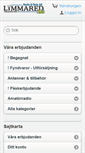 Mobile Screenshot of butik.limmared.nu